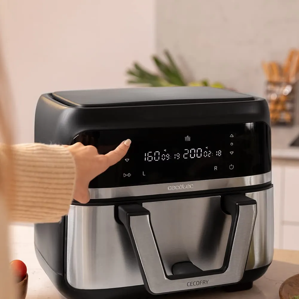 Cecotec Cecofry Dual 9000 friteuse sans huile 9L double cuve