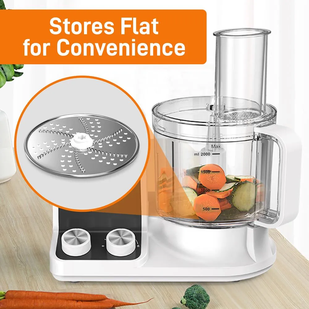 Nutrichef NCFP8 Disque Presse-Purée Robot Inox