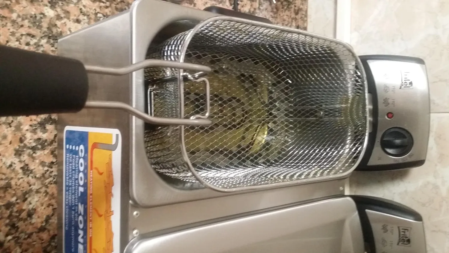 Fritel FR 1355 Duo friteuse double 2x3L zone froide