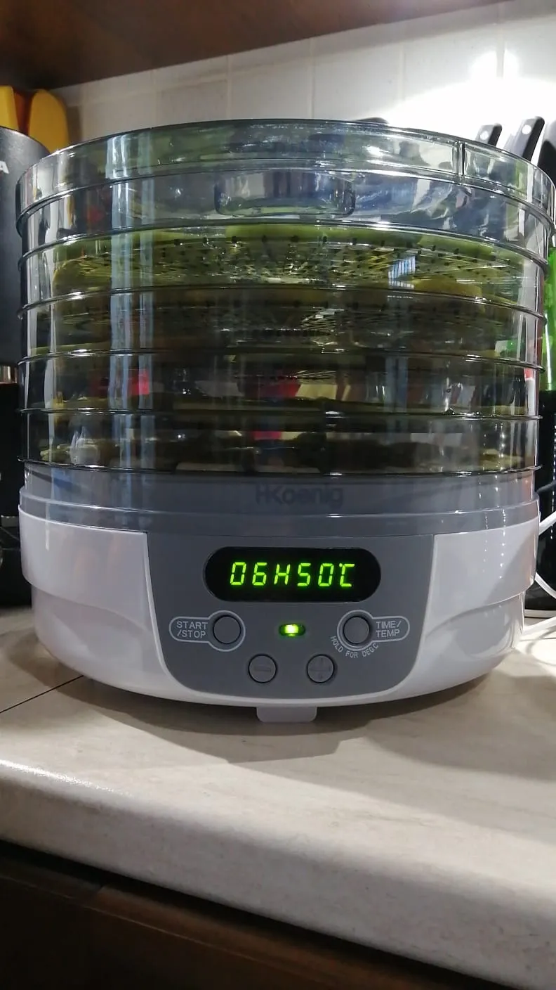 H.Koenig DSY700 déshydrateur alimentaire 5 plateaux blanc