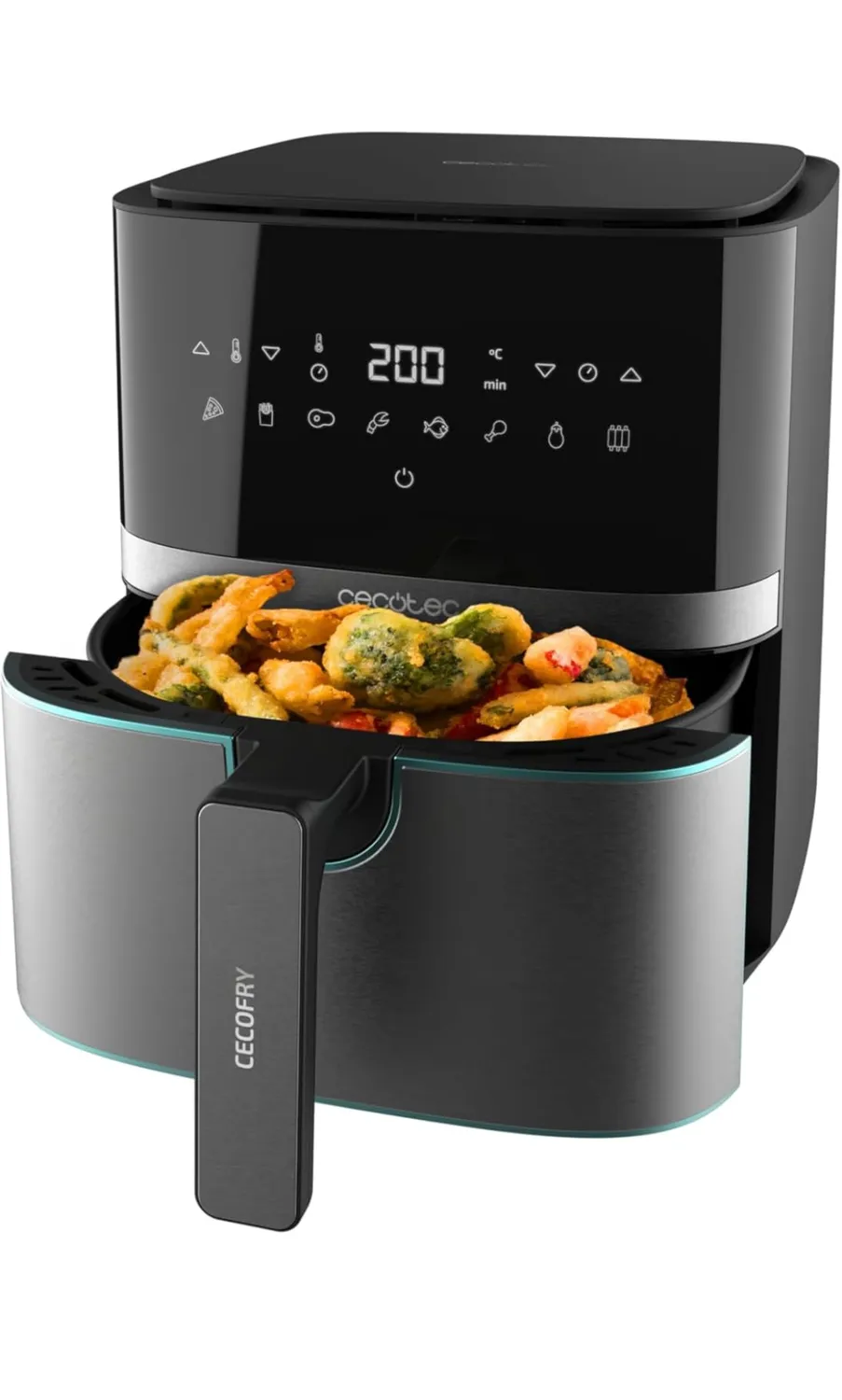 Cecotec Cecofry Full InoxBlack Pro 5500 friteuse 5,5 L noire