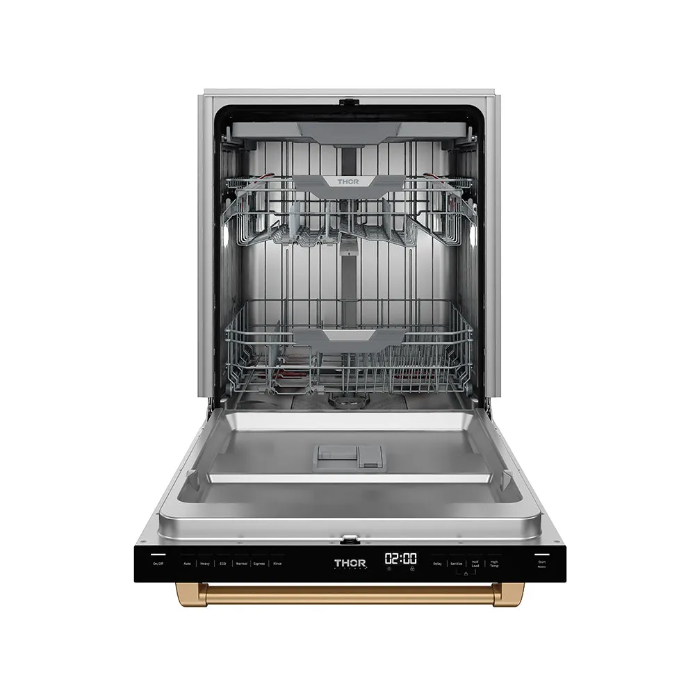 Thor Gordon Ramsay DW24X8BA lave-vaisselle 24 pouces blanc bronze