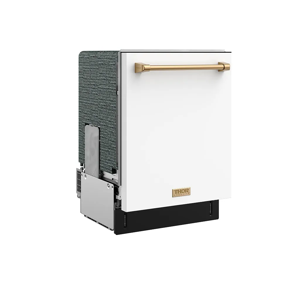 Thor Gordon Ramsay DW24X8BA lave-vaisselle 24 pouces blanc bronze