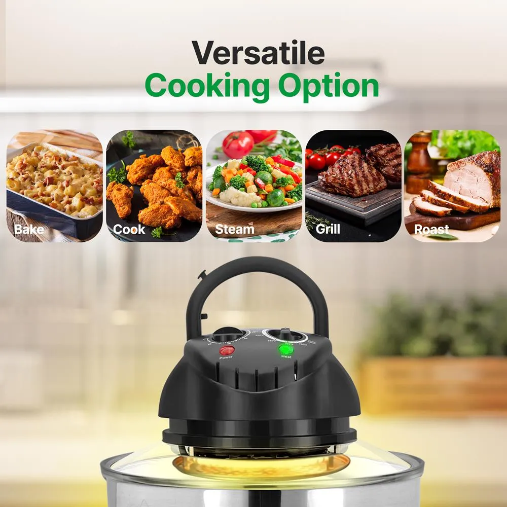 Nutrichef PKCOV45 four à convection 18 QT 1200W