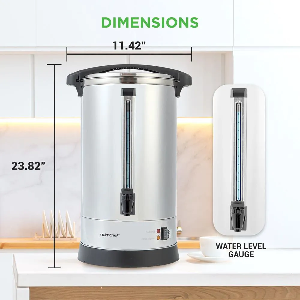 Nutrichef distributeur eau chaude inox 19 L 1100 W