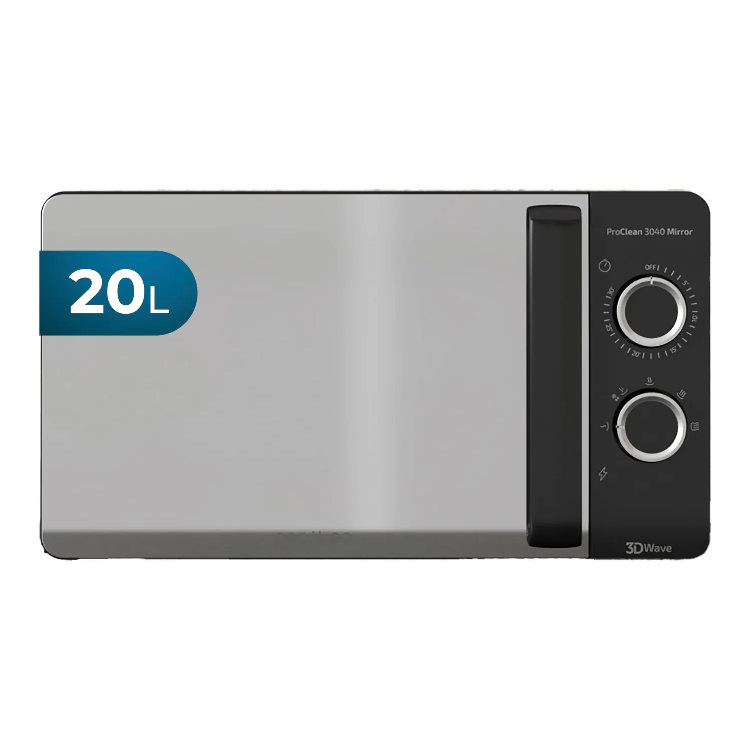 Cecotec ProClean 3150 micro-ondes grill noir 20 L 700W