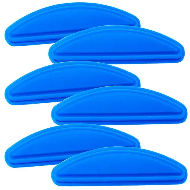 Nutrichef poignées silicone bleues lot 6 maniques