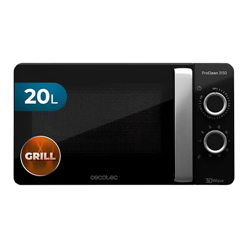 Cecotec ProClean 3150 micro-ondes grill noir 20 L 700W