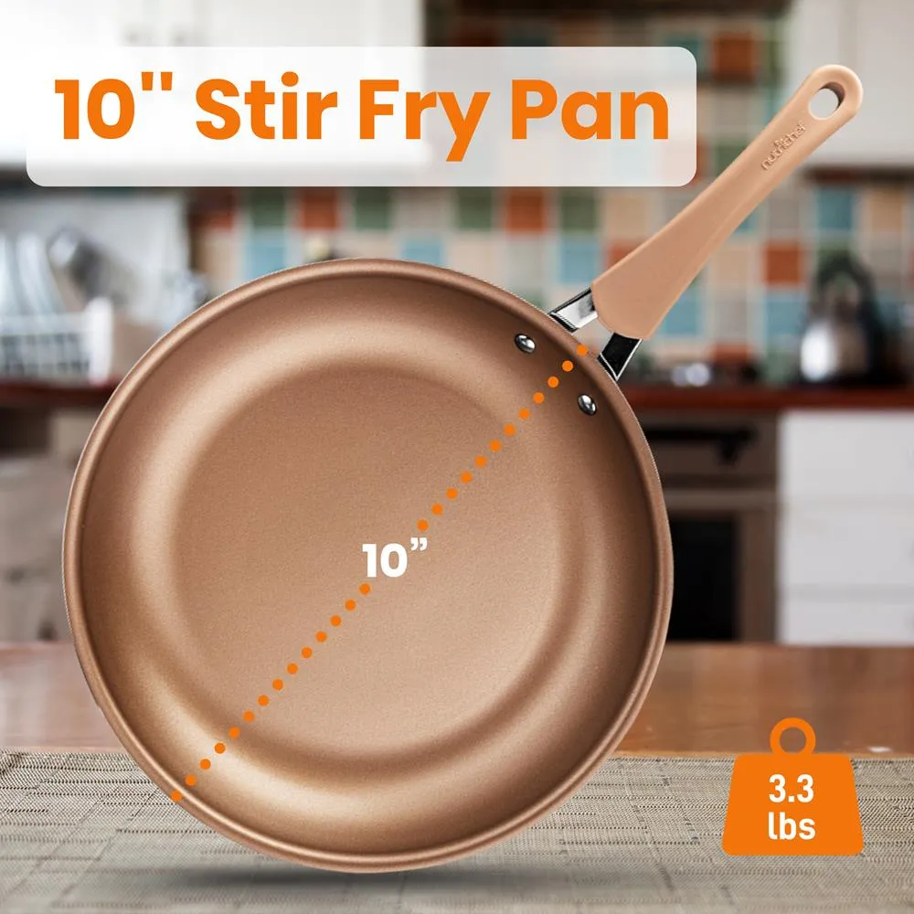 Nutrichef poêle 26 cm antiadhésive induction