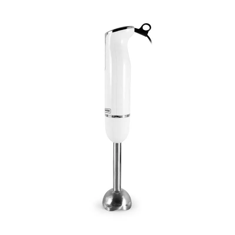 Kitchencook Hand X White mixeur plongeant blanc 600W inox