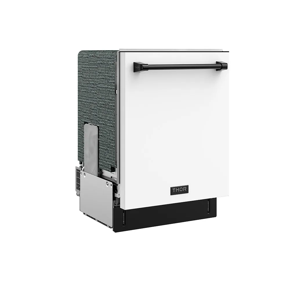 Thor Gordon Ramsay DW24X8BA lave-vaisselle 24 pouces blanc noir