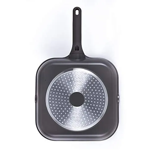 KitchenCook Sycamore grill 28 cm antiadhésif induction