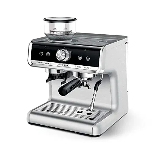 KITCHENCOOK Home Bistro expresso broyeur 15 bars inox