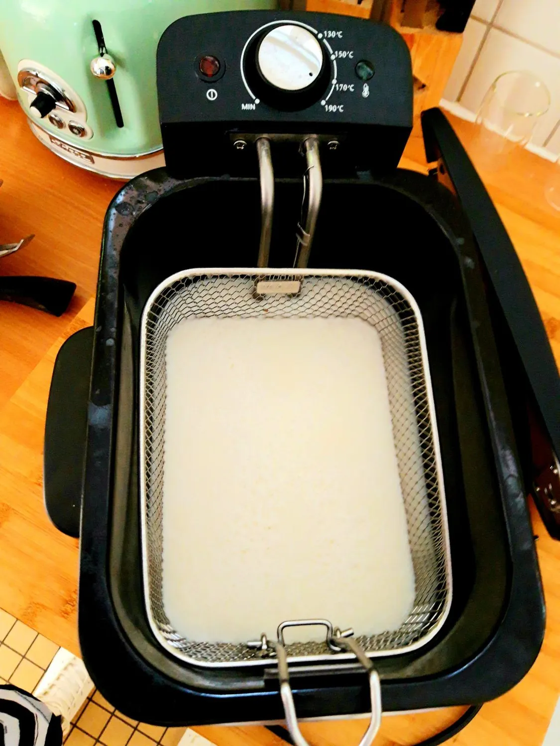 H.Koenig DFX500 Friteuse 3L Inox 2200W Anti-odeur