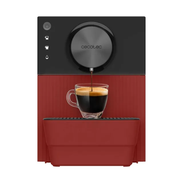 Cecotec Cremmaet Cube Red machine espresso broyeur 19 bars