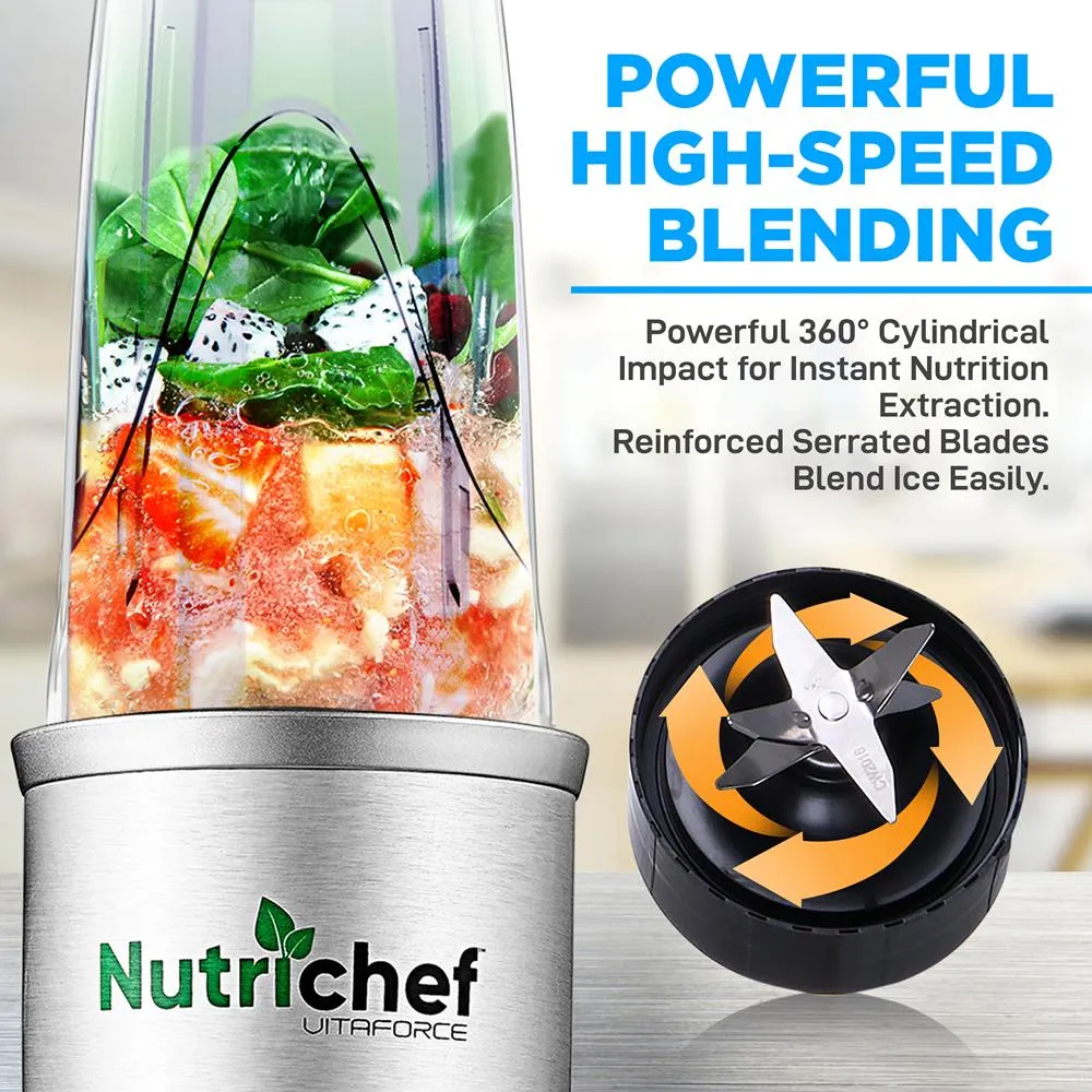 Nutrichef NCBL12 blender 1200W 3 gobelets puissant