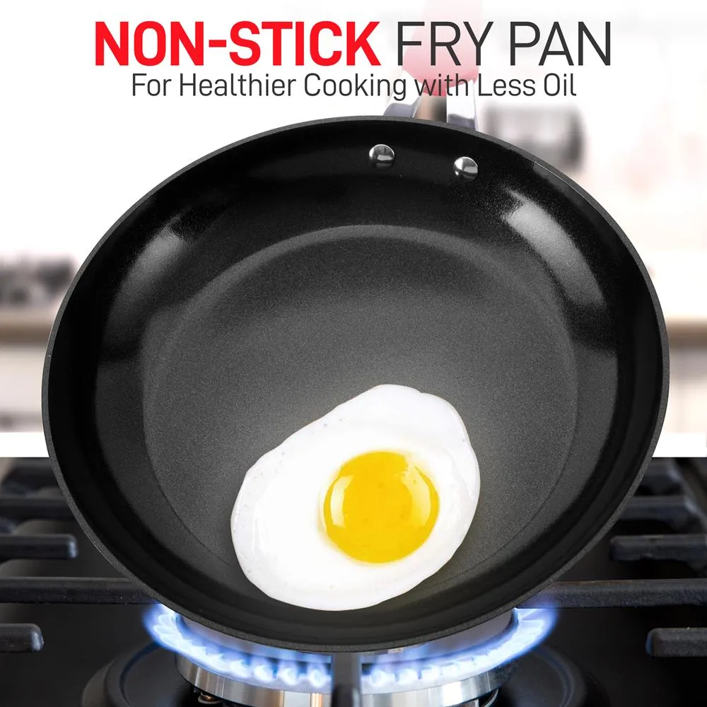 Nutrichef poêle 28 cm antiadhésive induction 11 pouces