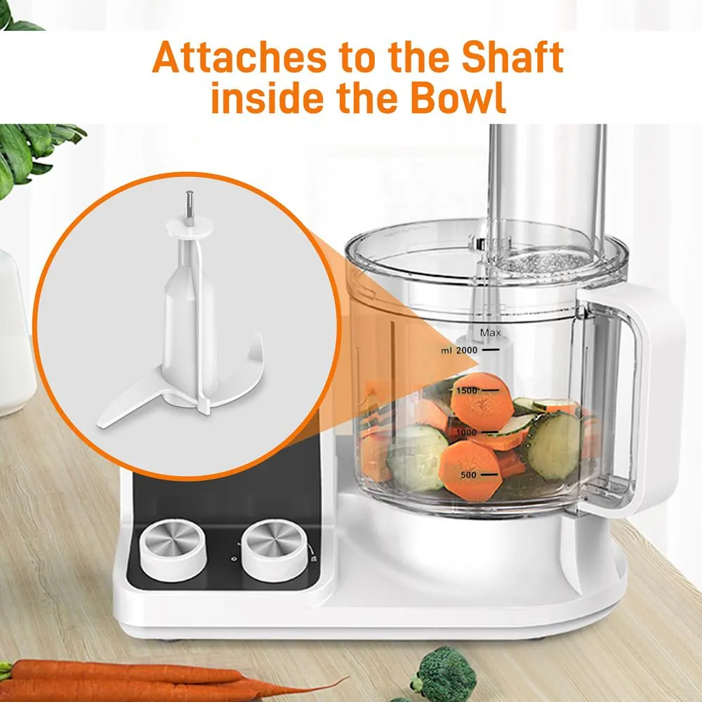 Nutrichef NCFP8 lame pétrissage robot pâte