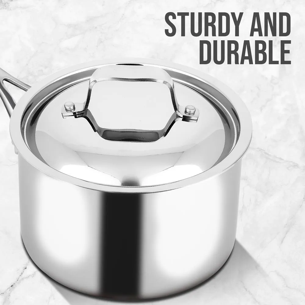 Nutrichef couvercle inox 3 QT pour faitout NCSSX45