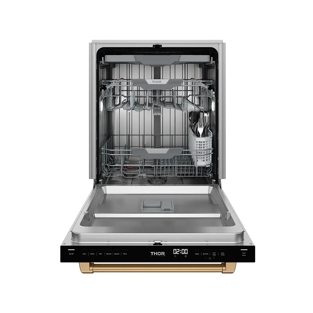 Thor Gordon Ramsay DW24X8BA lave-vaisselle 24 pouces blanc bronze