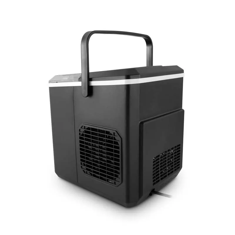 Kitchencook Cubeo machine à glaçons noire 12 kg/24h