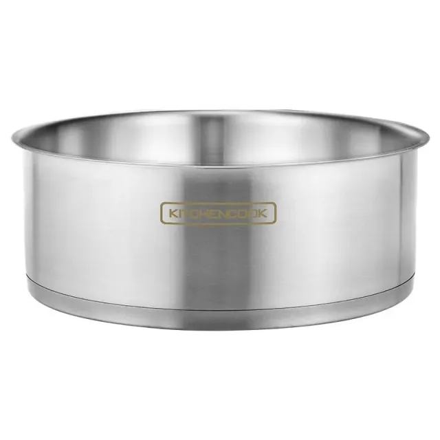 KITCHENCOOK sauteuse inox 24cm 3,9L antiadhésive