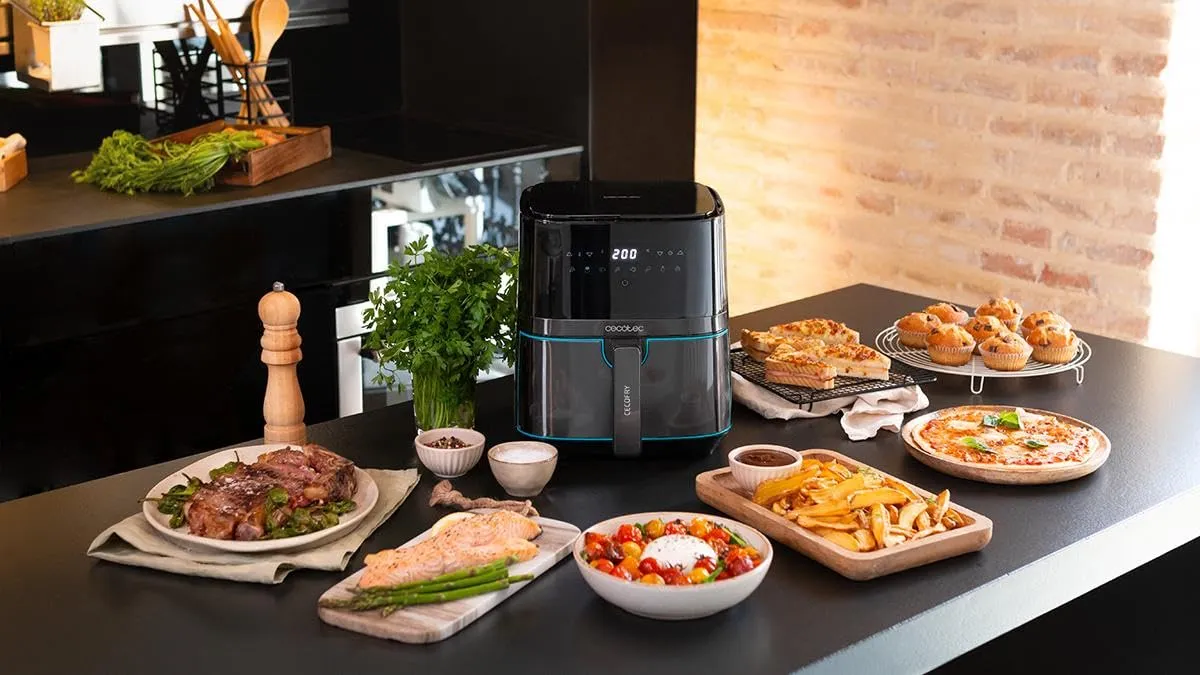 Cecotec Cecofry Full InoxBlack Pro 5500 friteuse 5,5 L noire