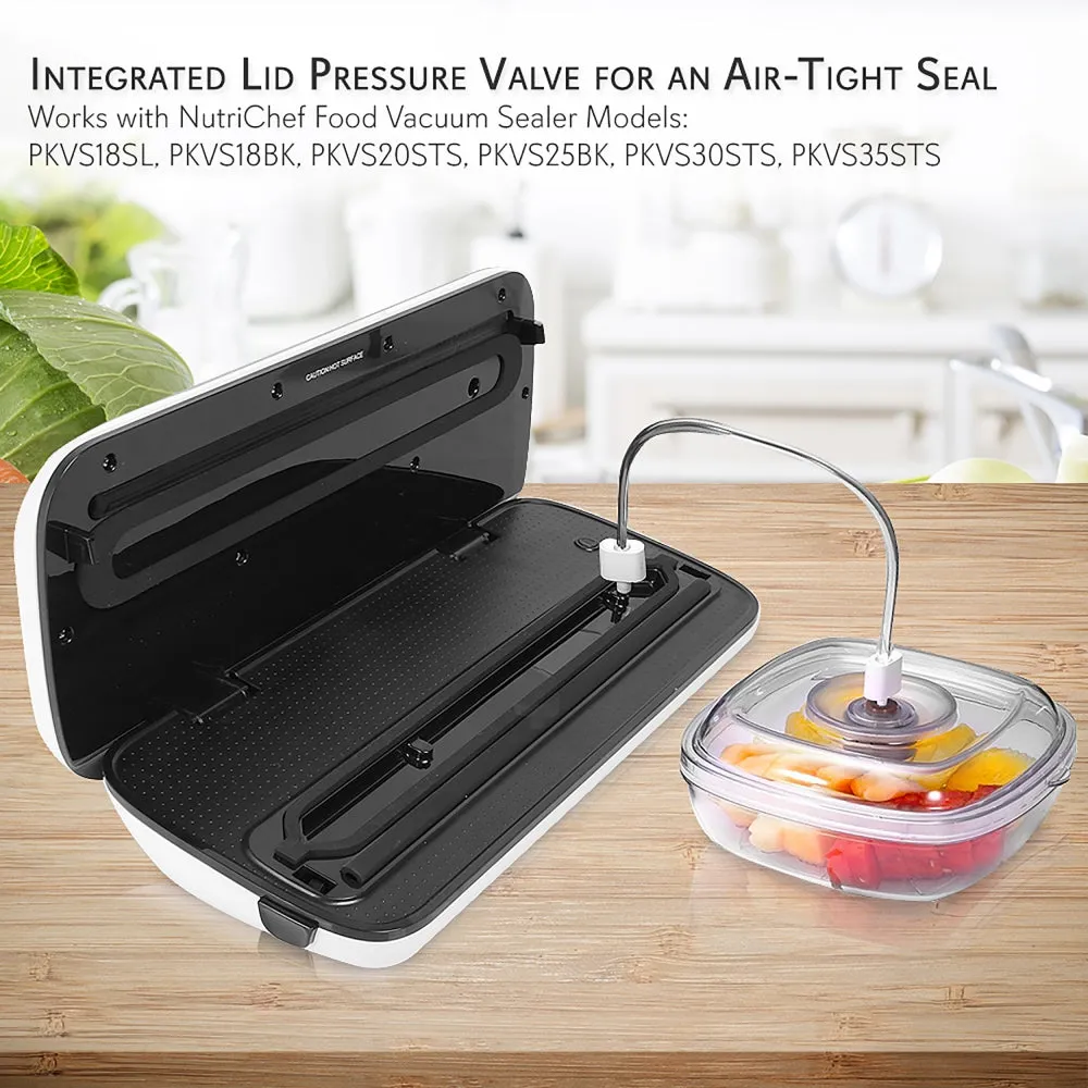 Nutrichef Boîte Sous Vide 2L Hermétique avec Couvercle