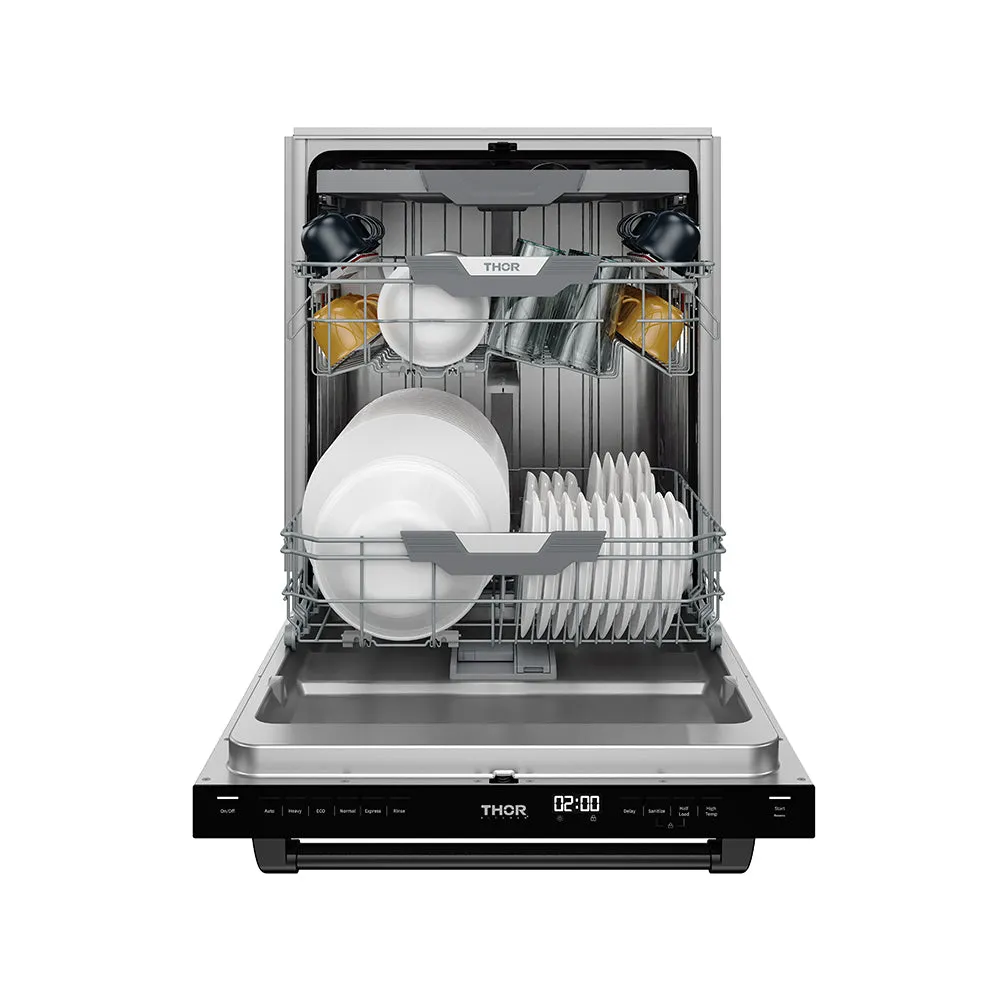 Thor Gordon Ramsay DW24X8BA lave-vaisselle 24 pouces blanc noir