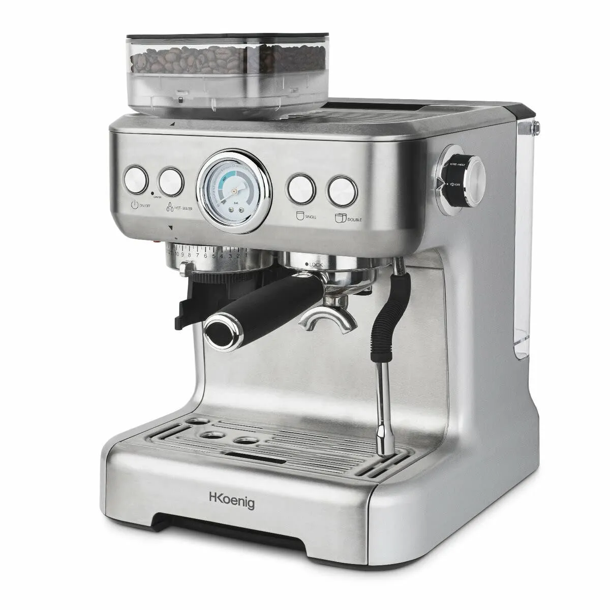 H.Koenig EXPRO980 expresso broyeur 20 bars 2,7L