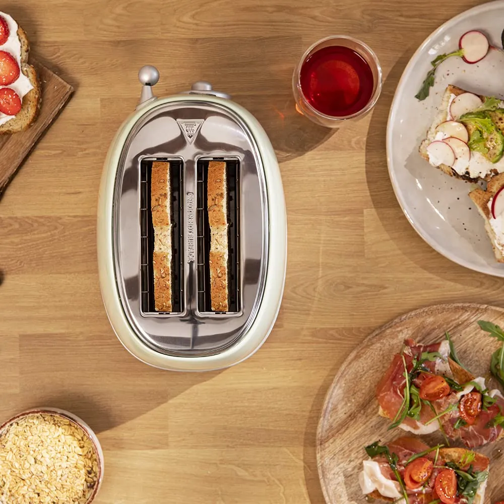 Cecotec Toast Taste 800 Grille-Pain Vintage Vert 850 W