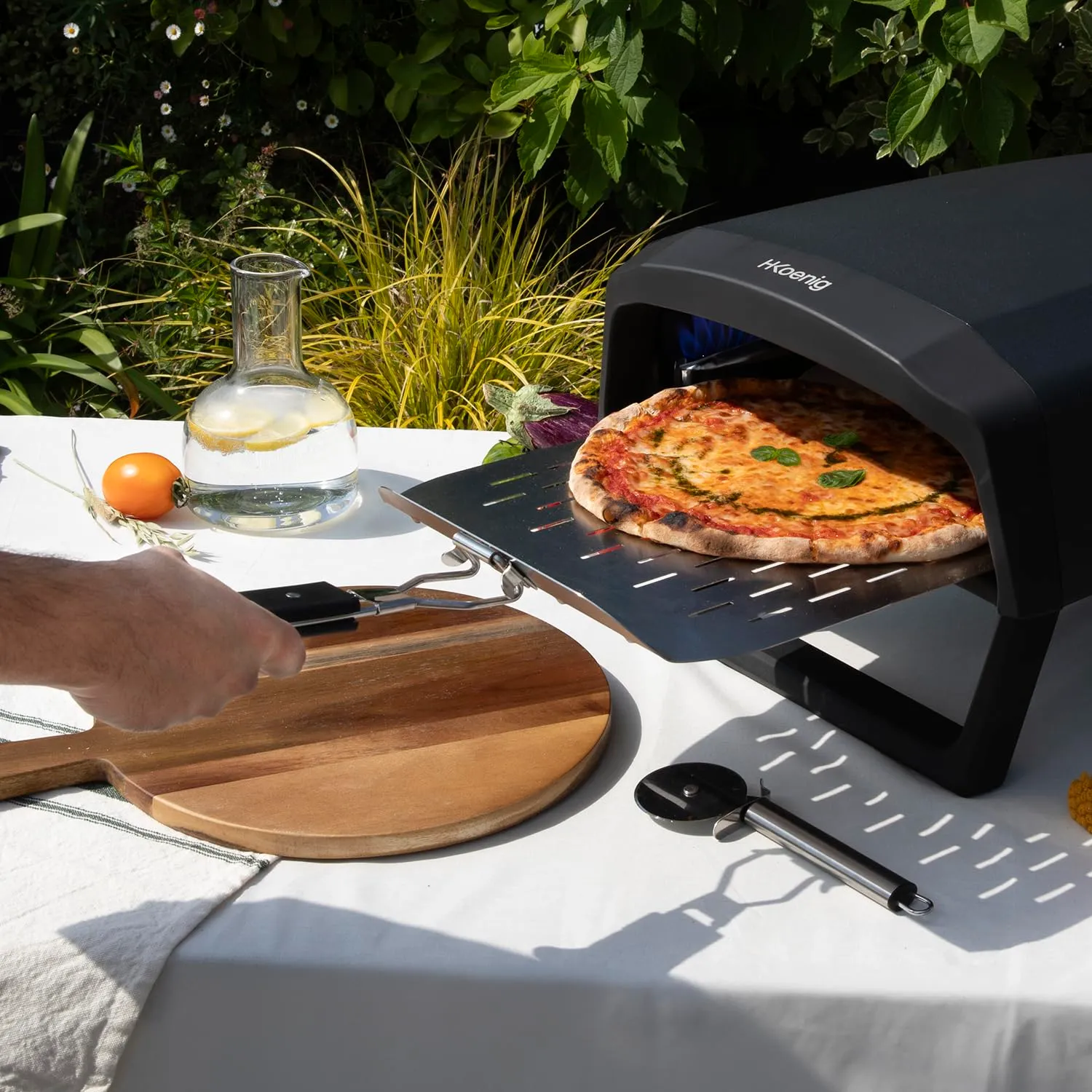 H.Koenig GINO640 four à pizza gaz 32 cm 500°C