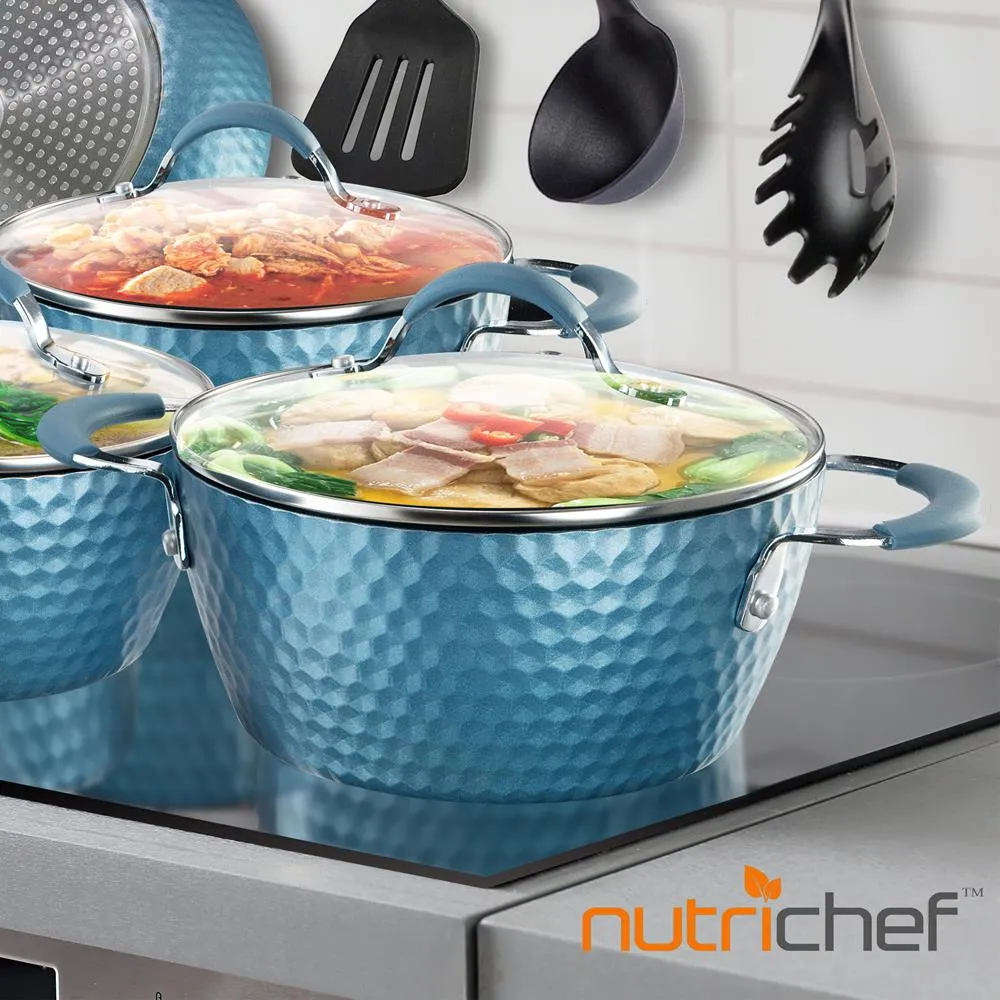 Nutrichef couvercle verre 20 cm NCCW11BL NCCW11BD