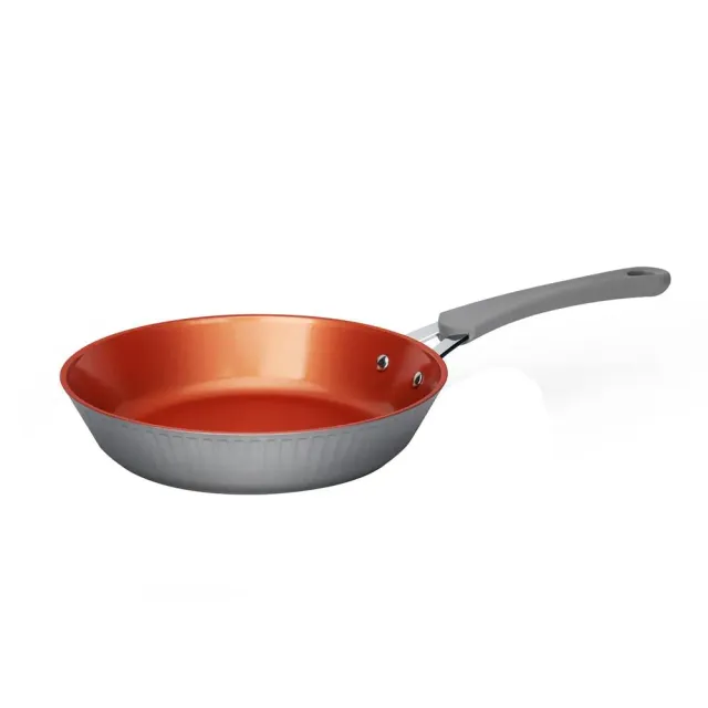 Nutrichef Poêle 20 cm induction antiadhésive lignes