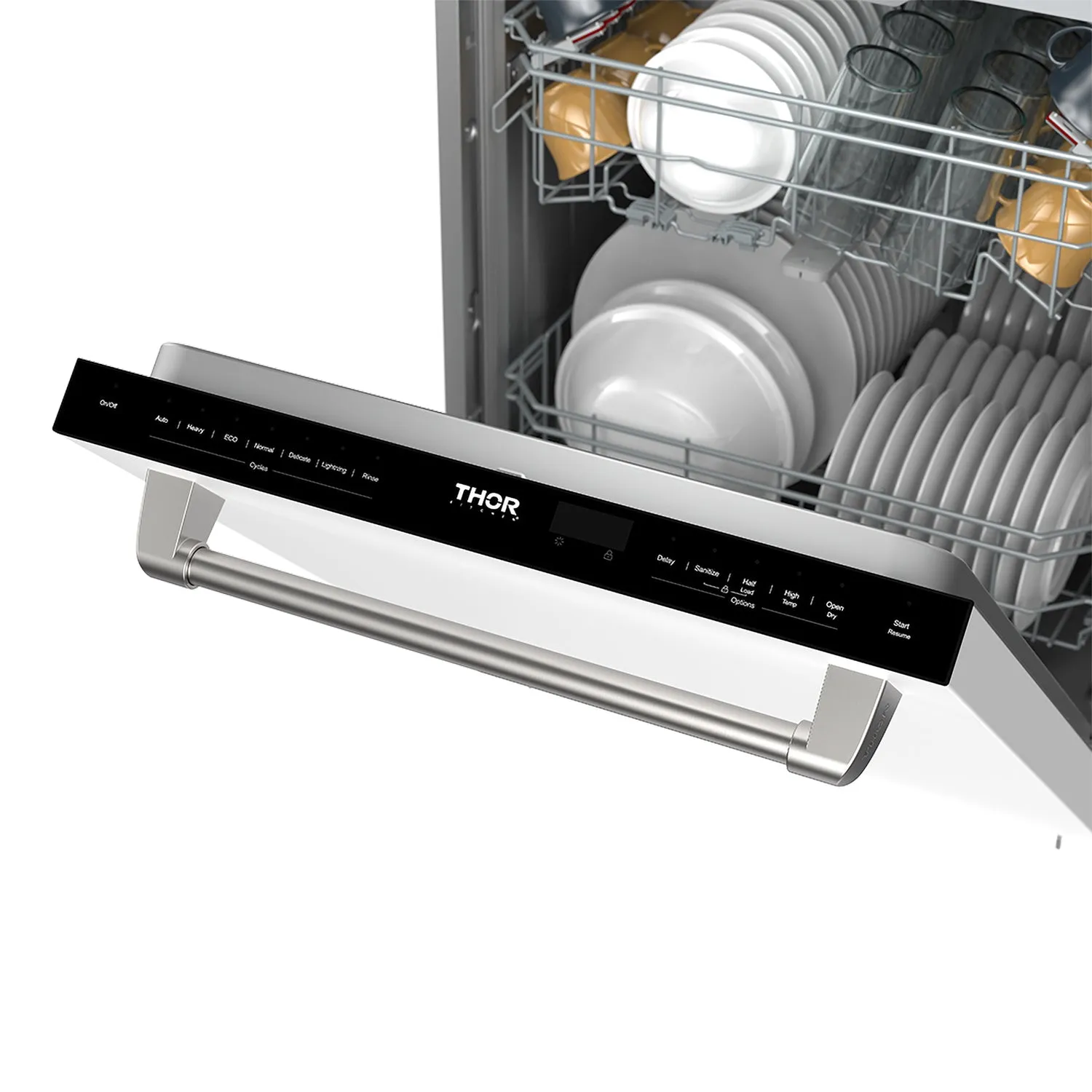 Thor Kitchen Top Control lave-vaisselle encastrable 24 pouces blanc