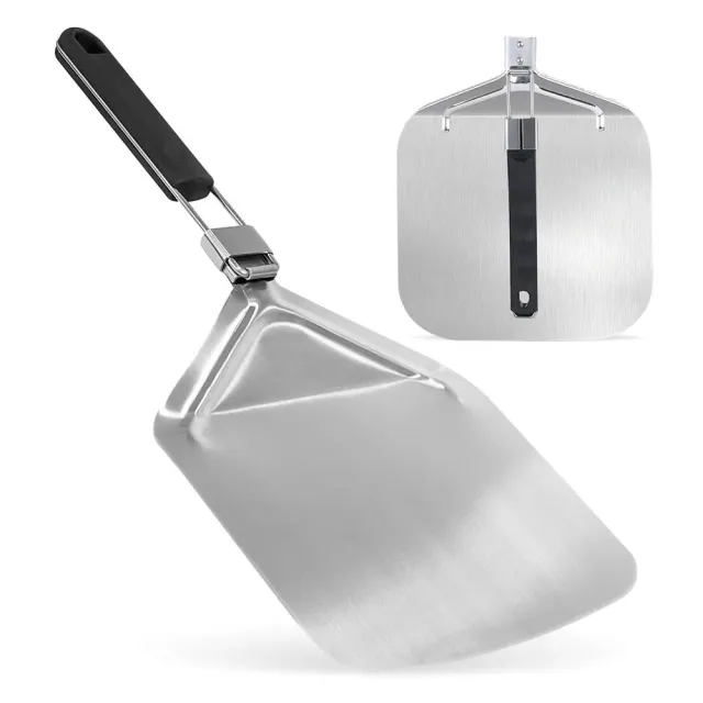 Nutrichef NCPIZOVN pelle à pizza alu pliable 63 cm