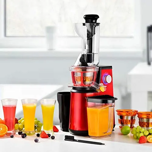 KitchenCook Ultimate Red Extracteur de jus 400W 3 tamis