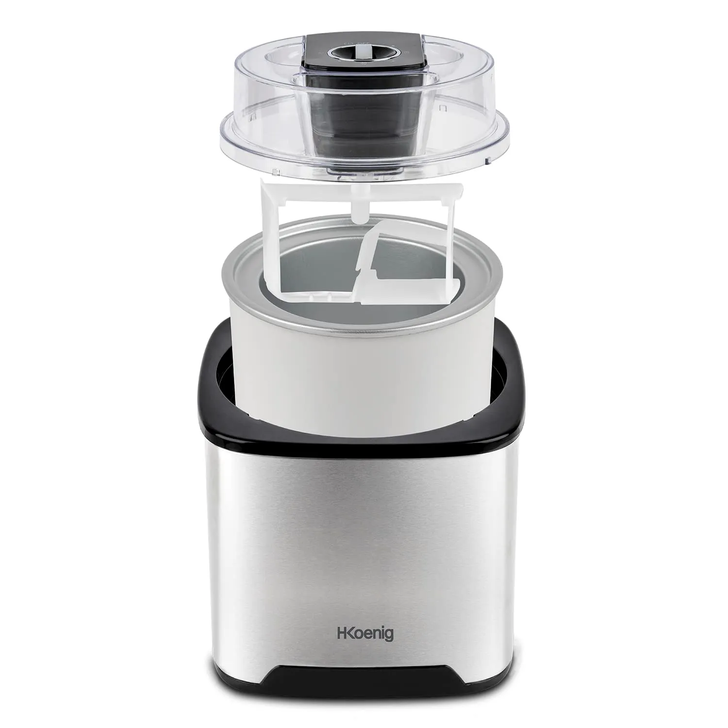 H.Koenig SRB80 sorbetière inox 2 L 30-40 min