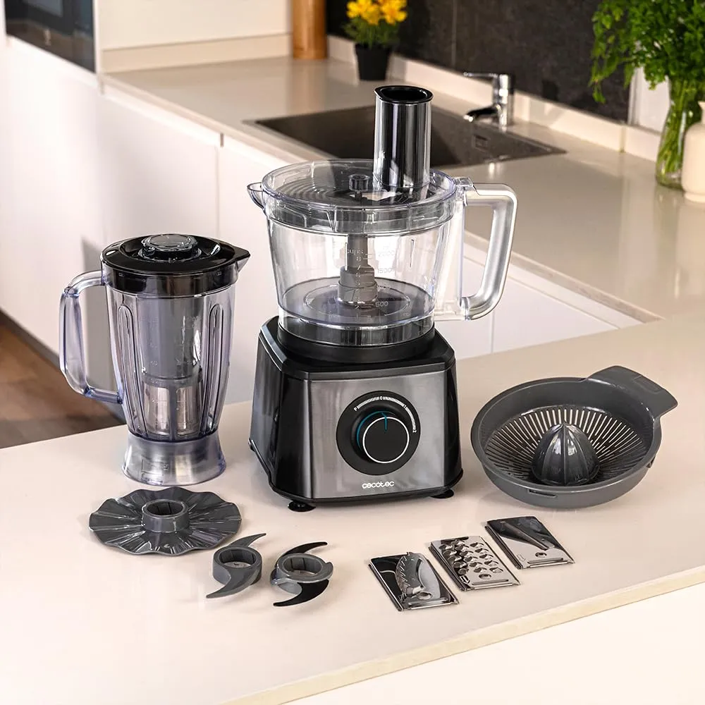 Cecotec Paprika 1300 Full robot culinaire 2000 W noir