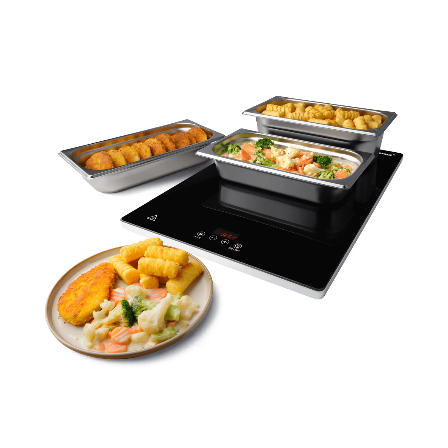 Steba WP 230 ECO plaque chauffante verre 38x30 cm