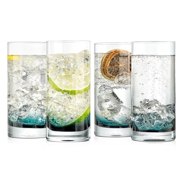 Nutrichef verres highball cristal 12,5 Oz lot de 2