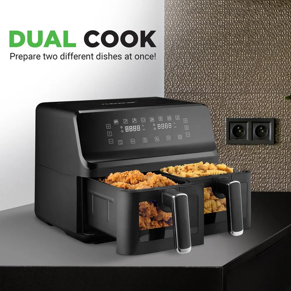 Nutrichef NCAF5508AT air fryer double 8,3 L