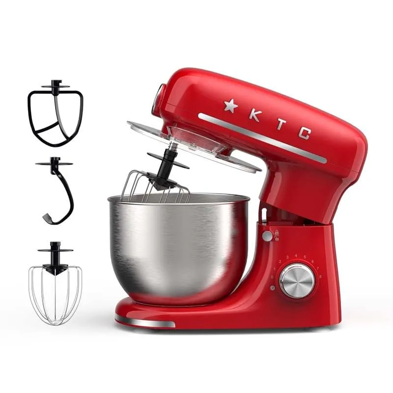 Kitchencook Inspiron Red robot pétrin 5 L 600 W rouge
