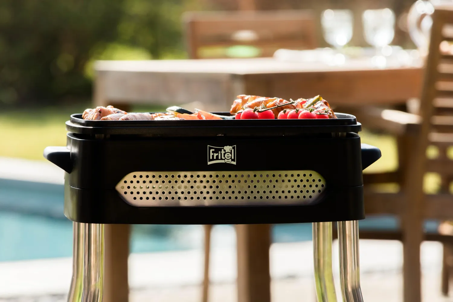 Fritel BBQ 3256 barbecue électrique 40x36 cm 2000 W