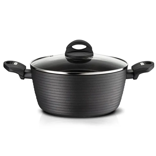 Nutrichef faitout 2 QT couvercle verre induction