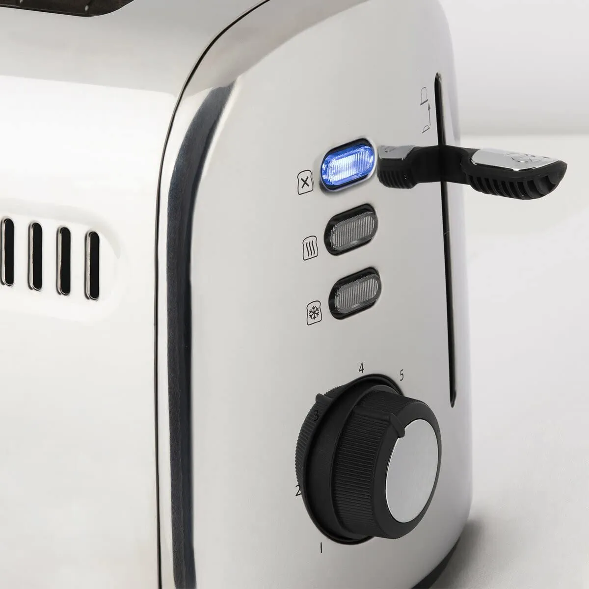 H.Koenig TOS9 grille-pain 2 tranches inox 7 niveaux