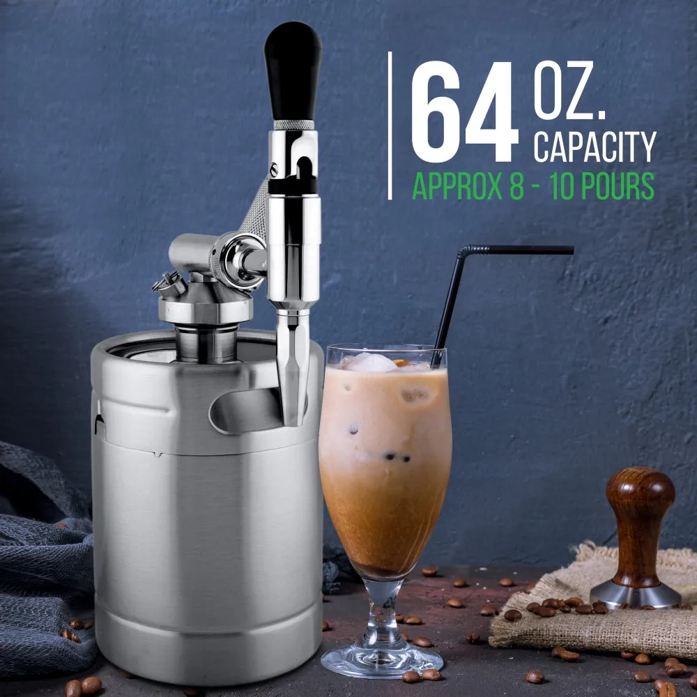 Nutrichef NCNTROCB10 cafetière nitro 1,9 L inox