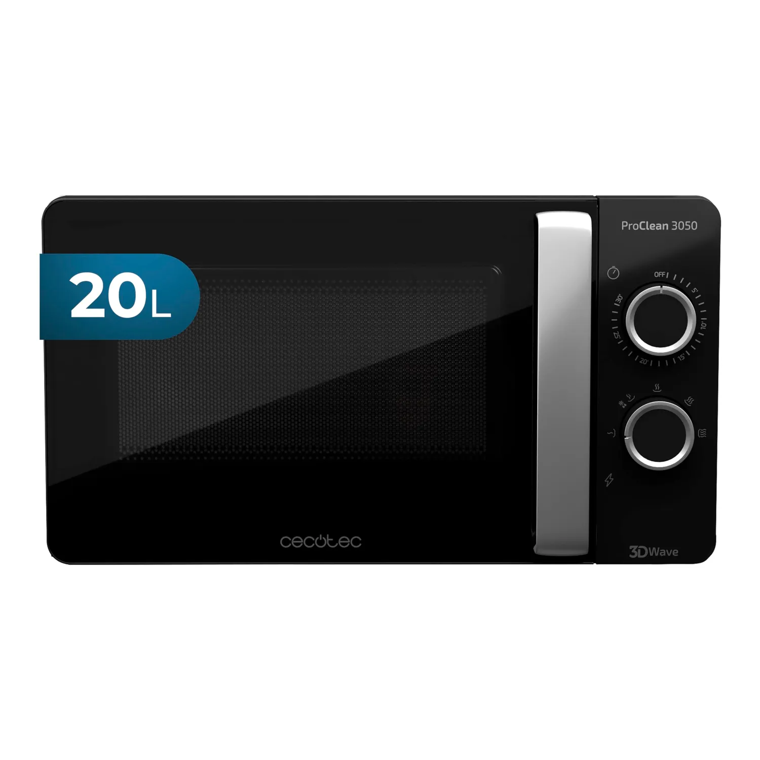 Cecotec ProClean 3150 micro-ondes grill noir 20 L 700W