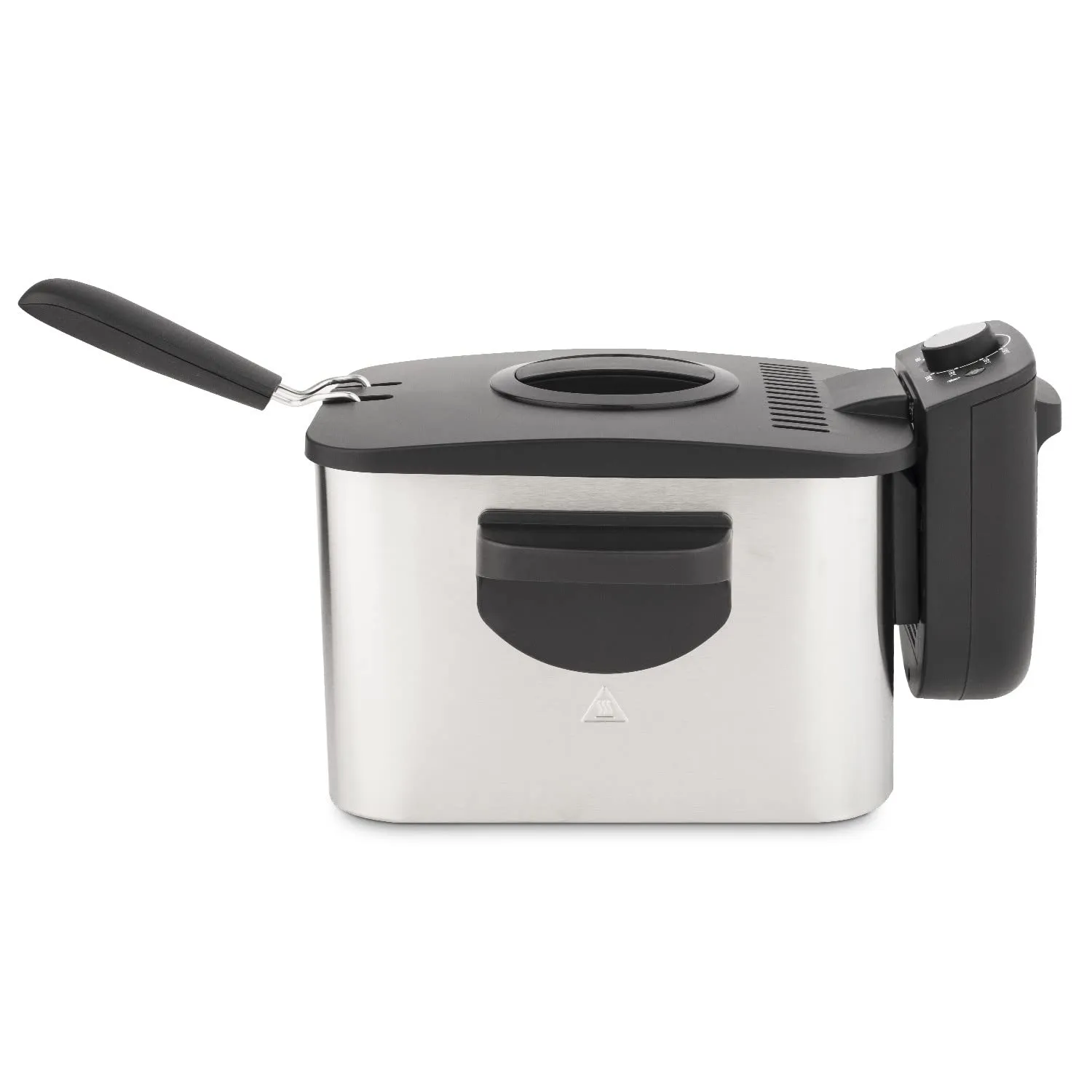 H.Koenig DFX500 Friteuse 3L Inox 2200W Anti-odeur