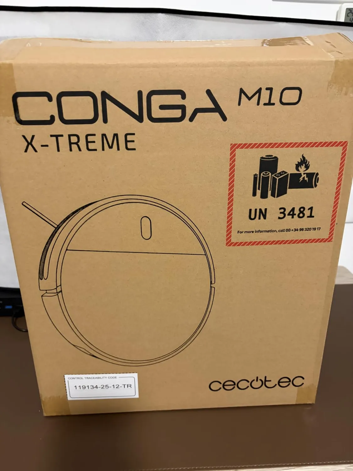 Cecotec Conga M10 X-Treme robot aspirateur laveur